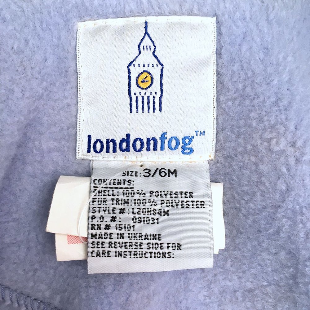 London Fog SnowSuit Baby Girl 3- 6 Months Girls - Picture 7 of 10